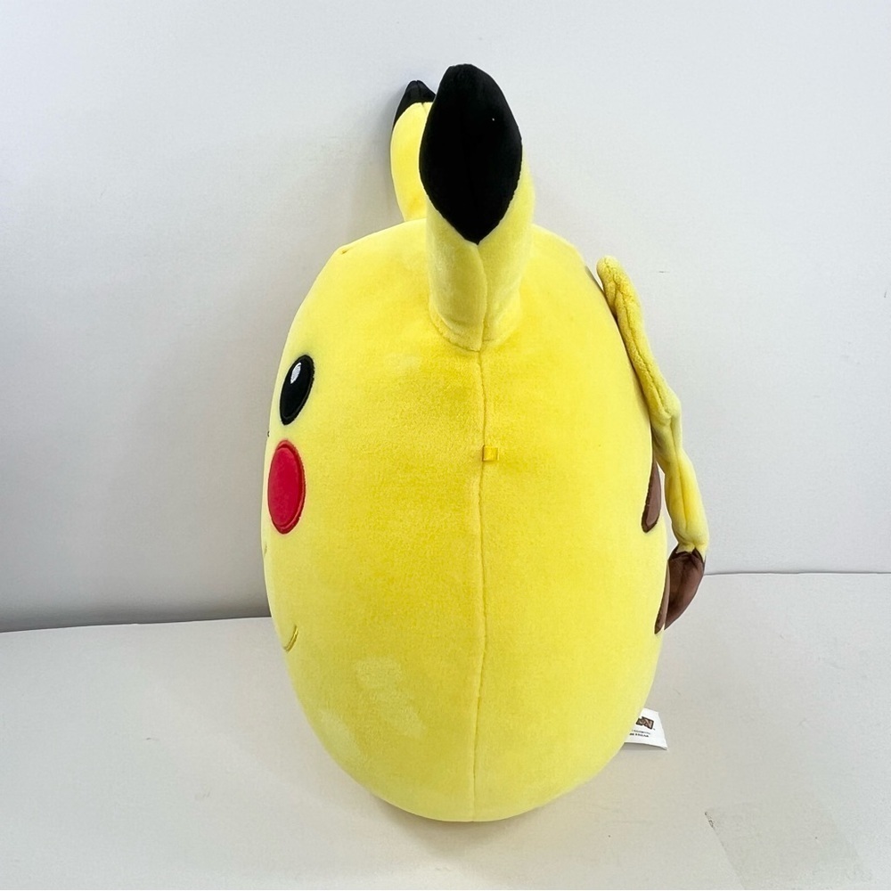 Pokémon PIKACHU SQUISHMALLOW Stuffed Animal Plush 10" Kellytoy - Picture 3 of 10